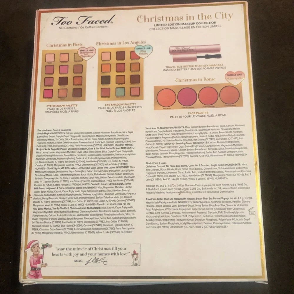Too faced Makeup Set